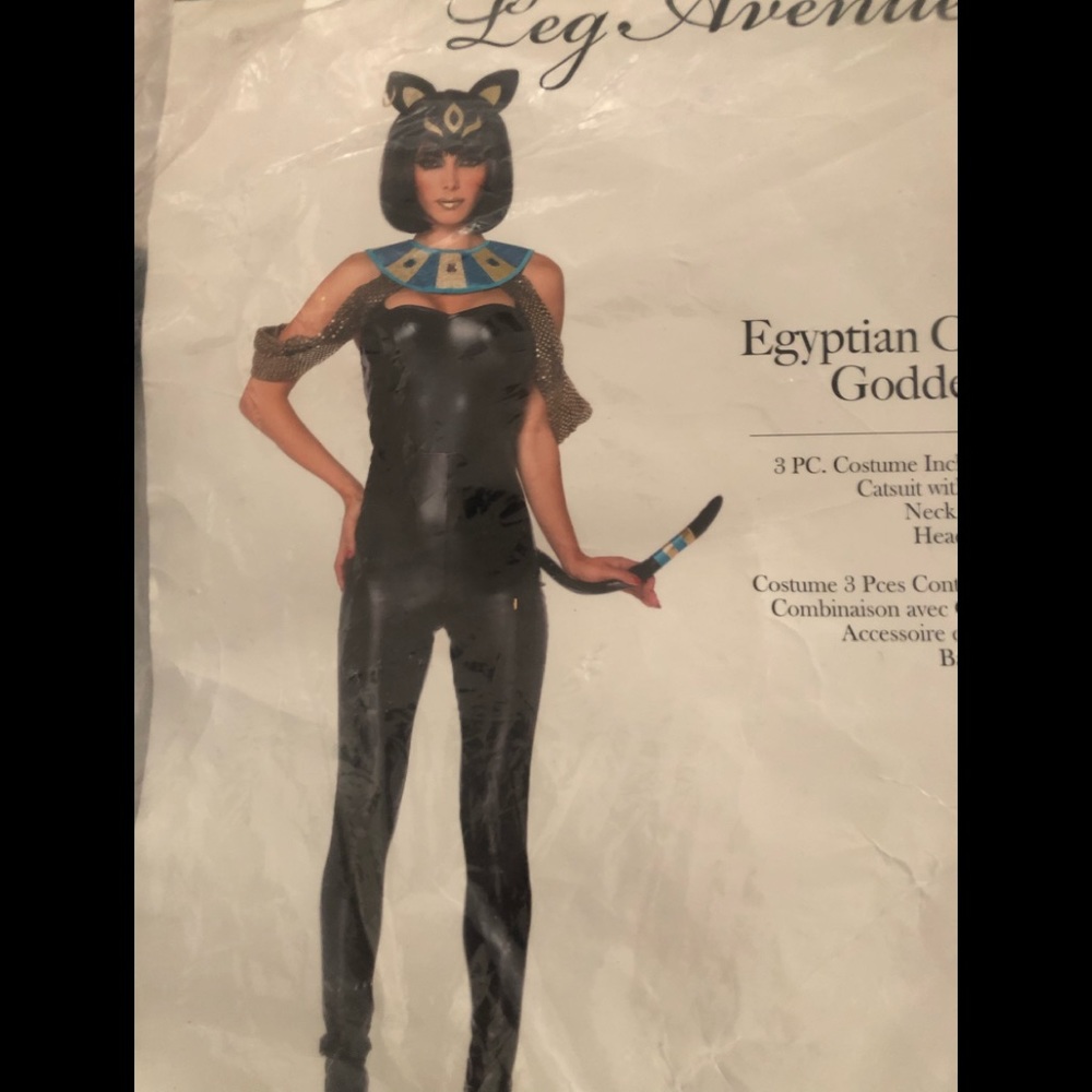 Egyptian Cat Goddess Halloween Costume Leg Avenue Gem